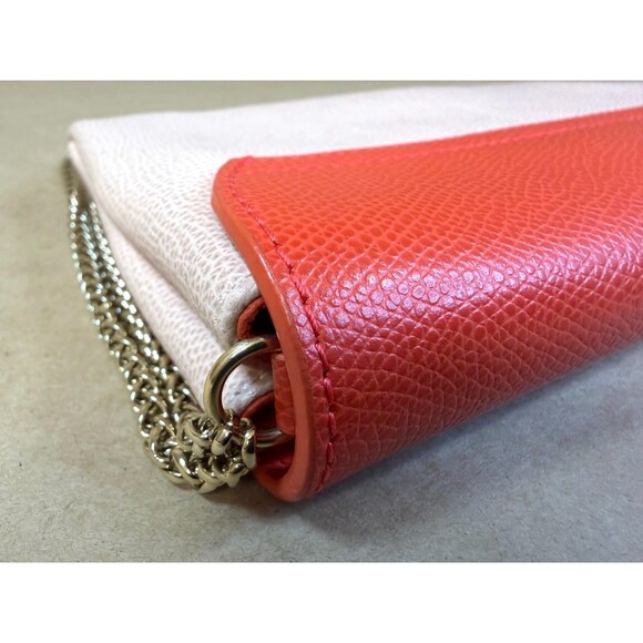 Authentic Pre-Owned Furla Multicolor Leather Metropolis Chain Clutch